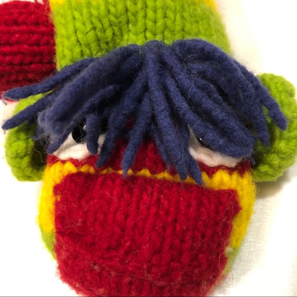 Knit Mittens Lined with Fleece ~ Age 7+ - Picture 5 of 5